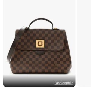 LOUIS VUITTON
Damier Canvas Bergamo MM handbag/ crossbody